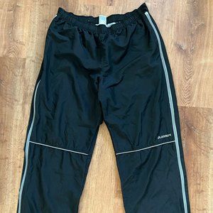 Old Navy Courtside Tearaway Zip Black Pants Large